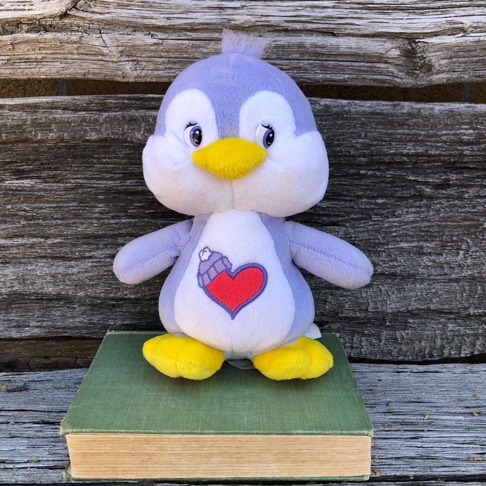 Cozy Heart Penguin Care Bears & Cousins ©️2003 Just Play vintage plushie toy Y2K
